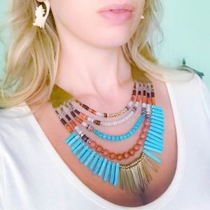 Anthropologie Boho Necklace